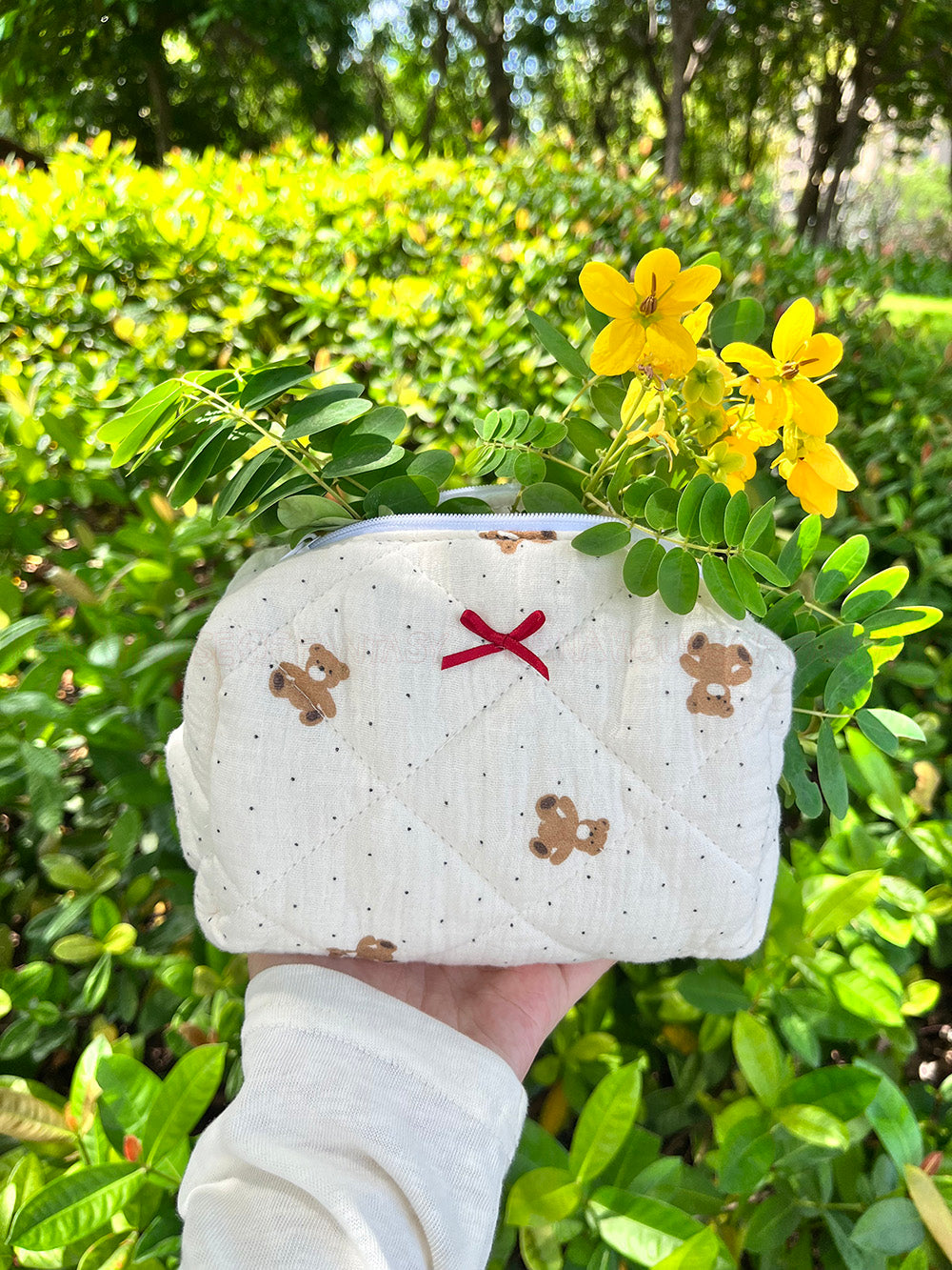 Little Teddy Cute Cosmetic Bag