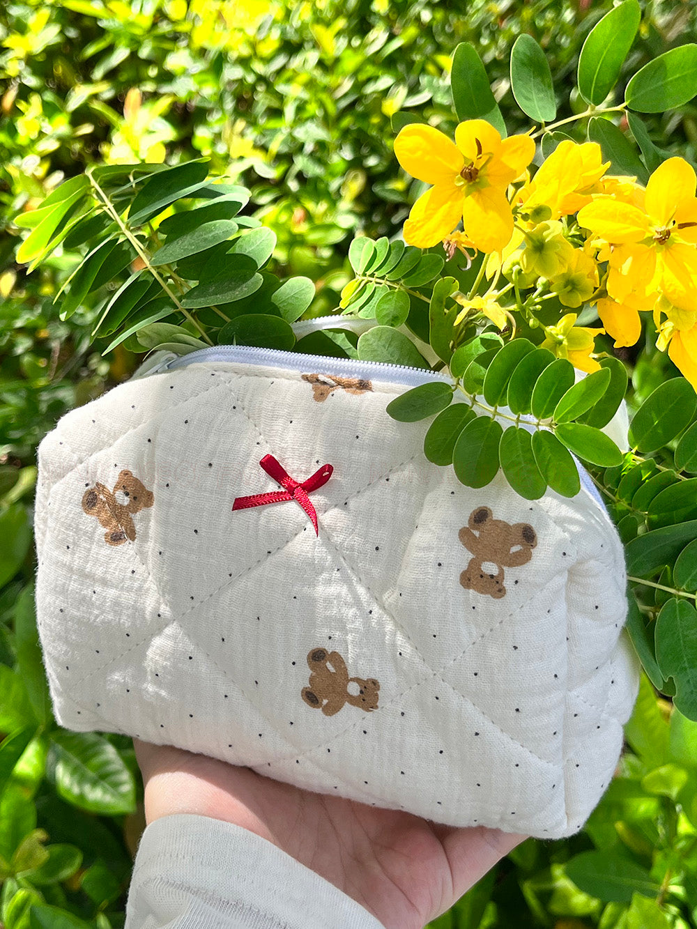 Little Teddy Cute Cosmetic Bag