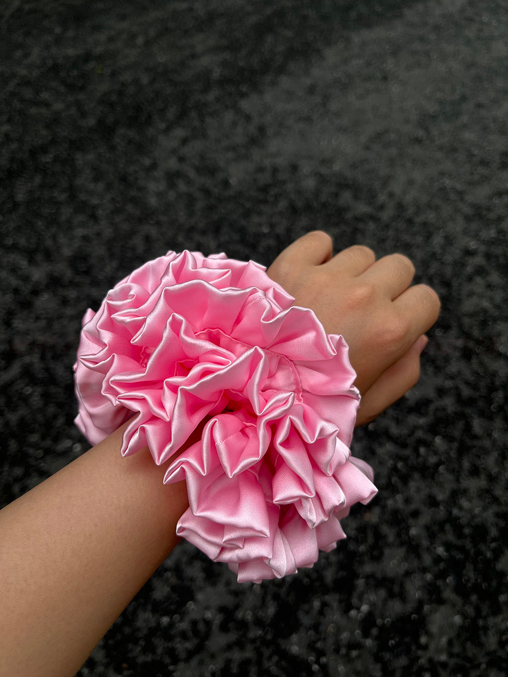 Blossoming Flowers Silk Ballet Slipper