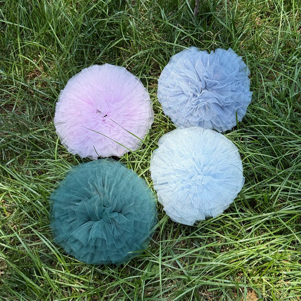 TUTU Puffy Tulle White