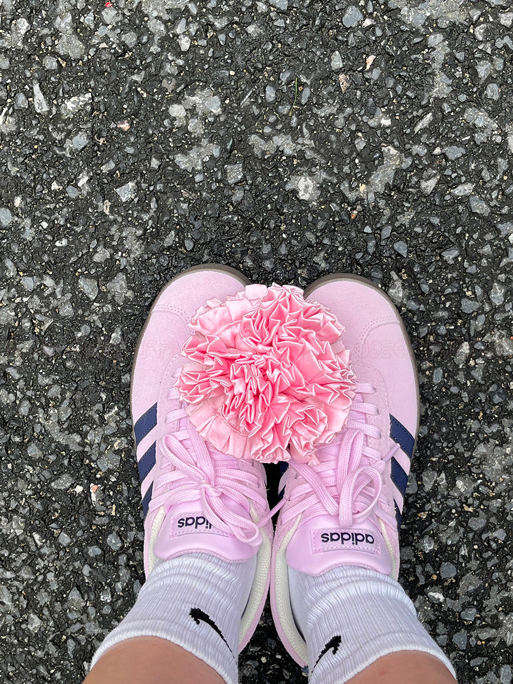 Blossoming Flowers Silk Ballet Slipper - Baby