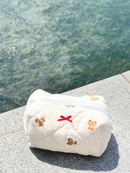 Little Teddy Cute Cosmetic Bag