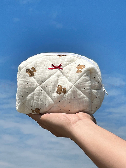 Little Teddy Cute Cosmetic Bag