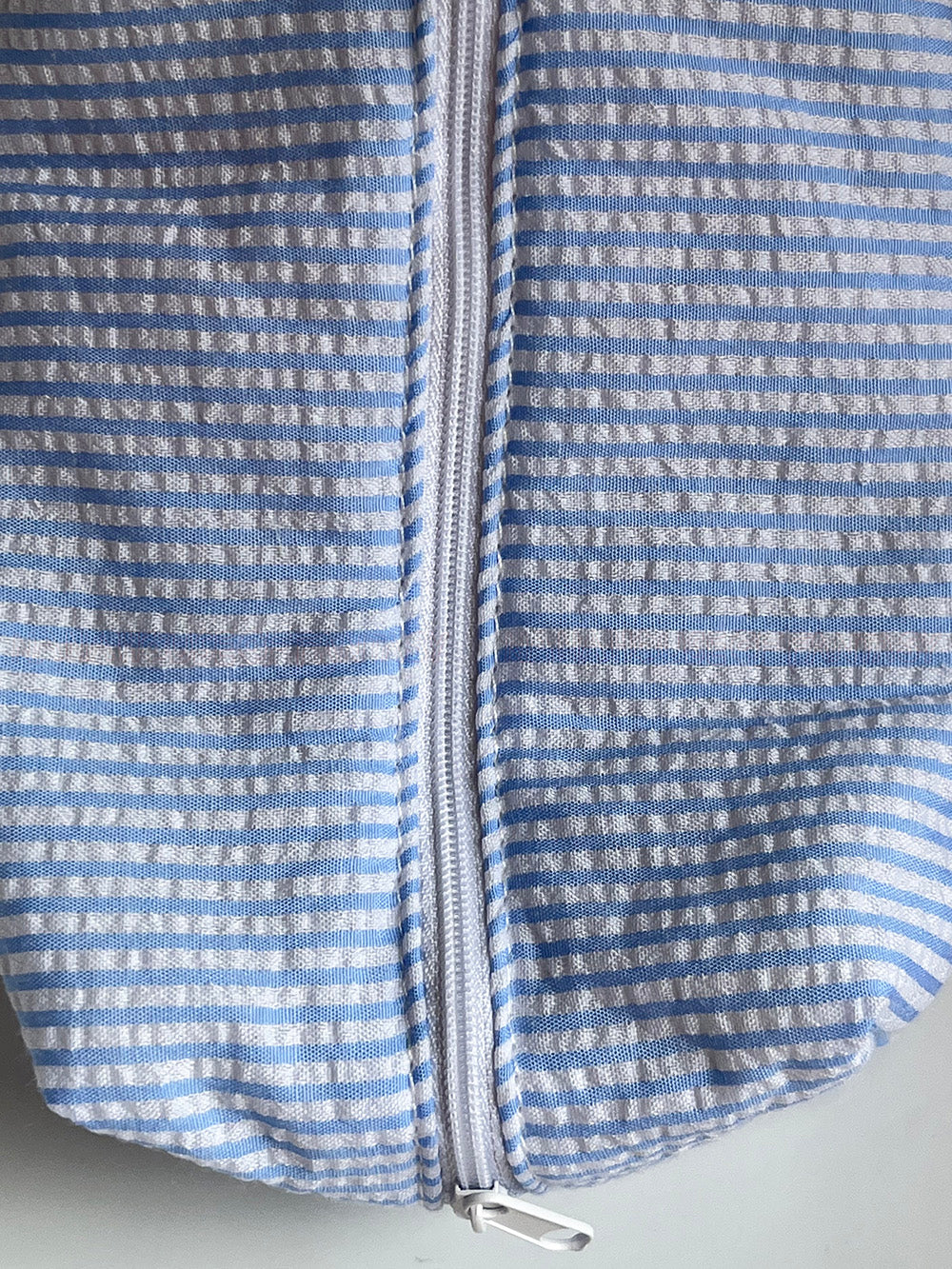 Beach Blue-White Stripe Travel Toiletry Bag