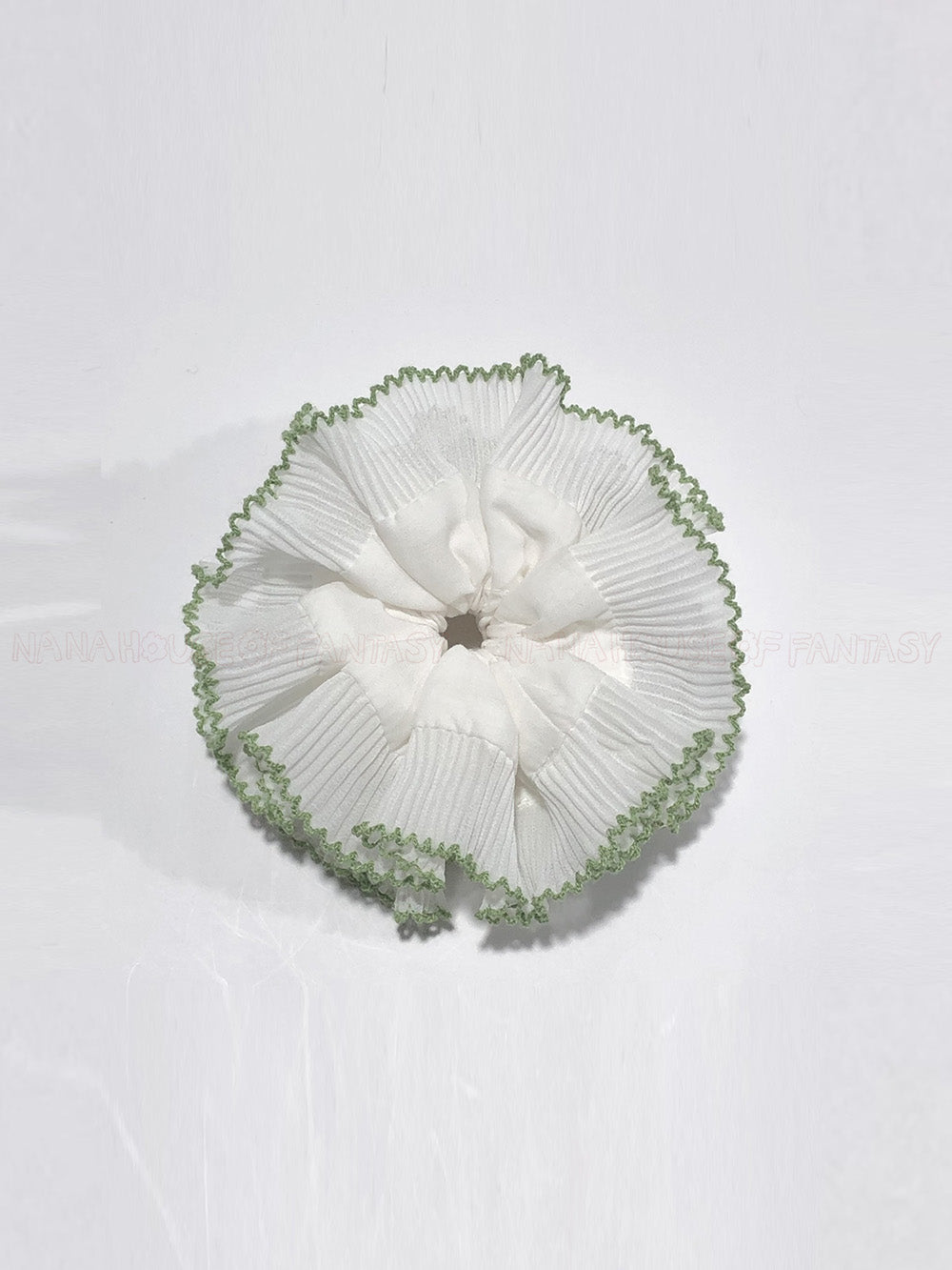 Fairy Lace Trim Fresh White And Green