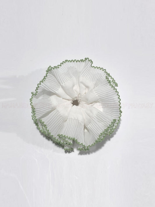 Fairy Lace Trim Fresh White And Green