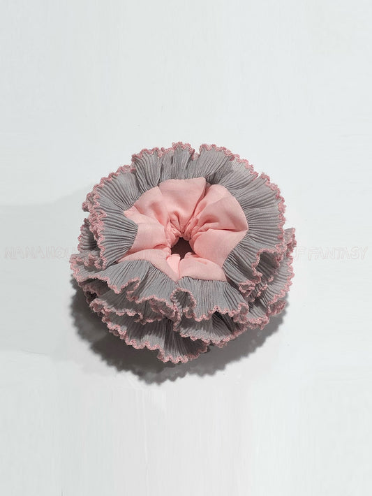 Fairy Lace Trim Romantic Grey And Pink