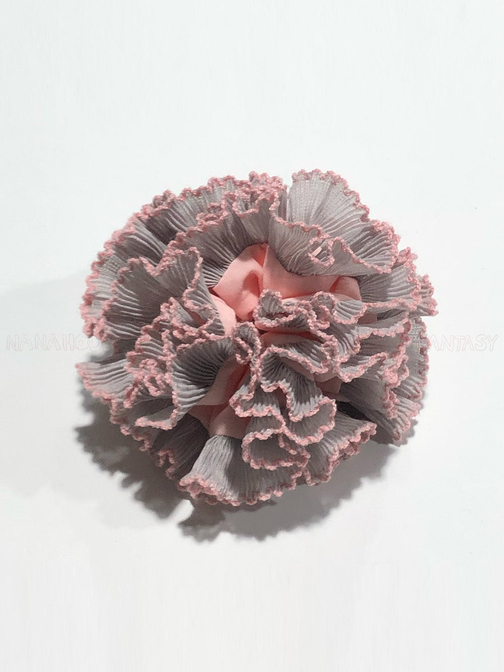 Fairy Lace Trim Romantic Grey And Pink