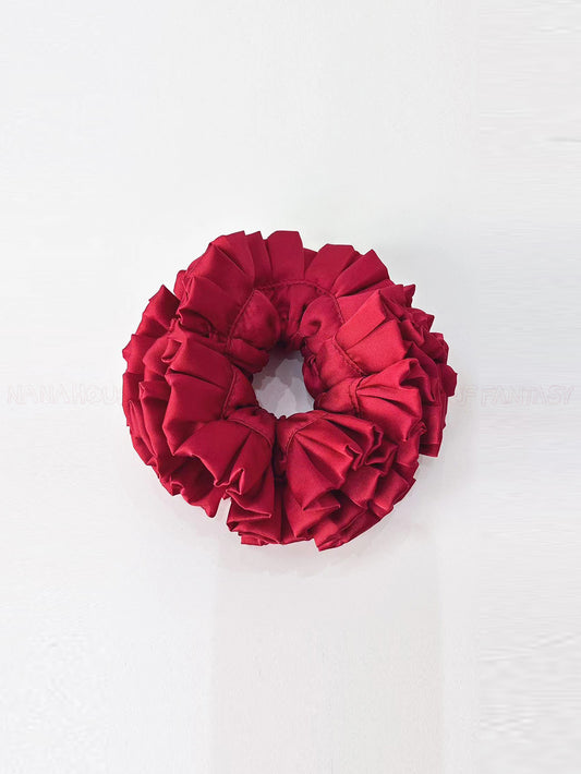 Blossoming Flowers Silk Sweet Cherry Red