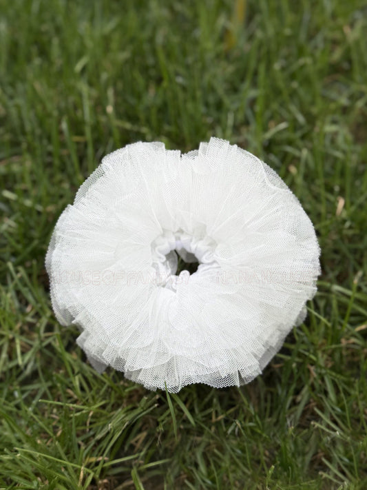 TUTU Puffy Tulle White