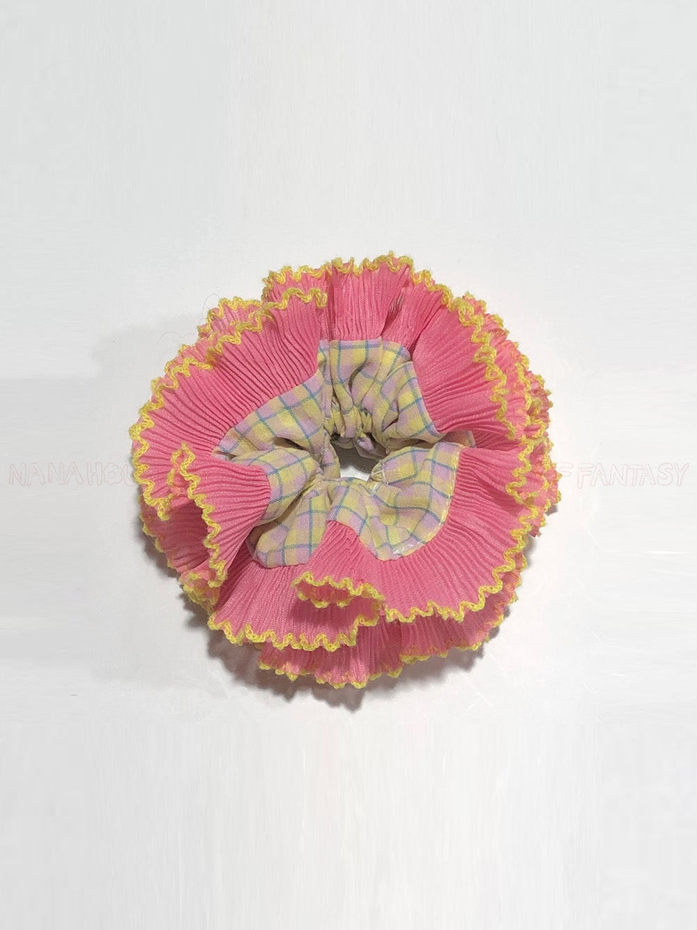 Fairy Lace Trim Bright Pink And Yellow